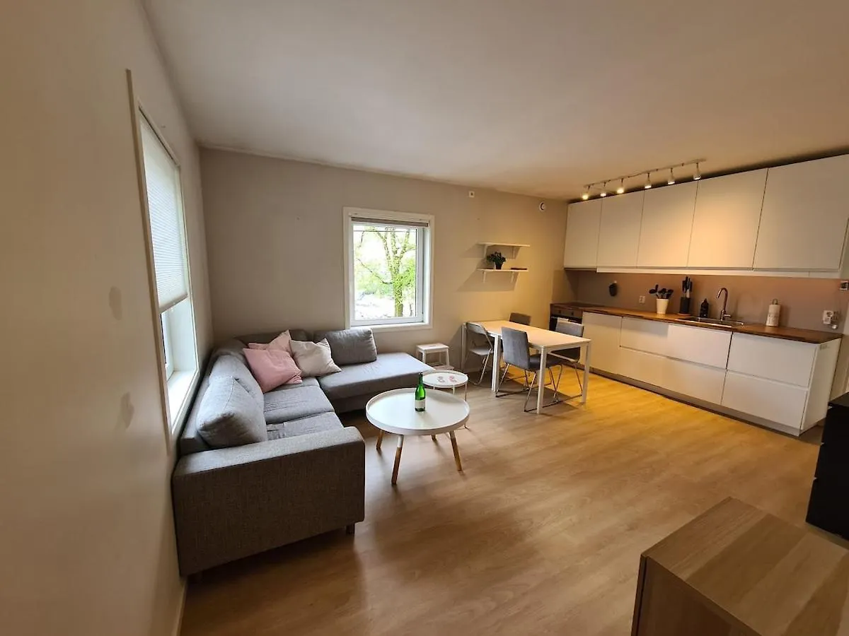 Modern Peaceful Apartment ベルゲン
