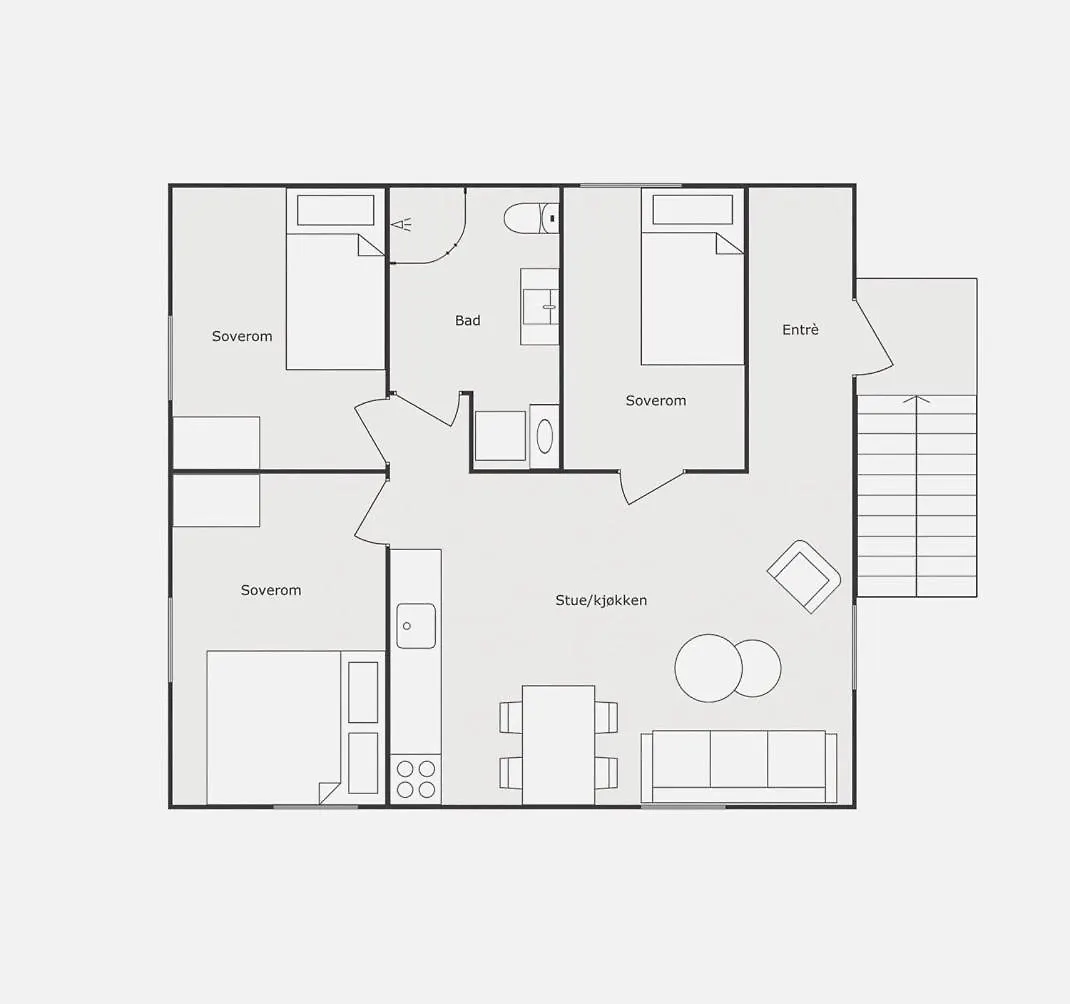 Modern Peaceful Apartment Bergen